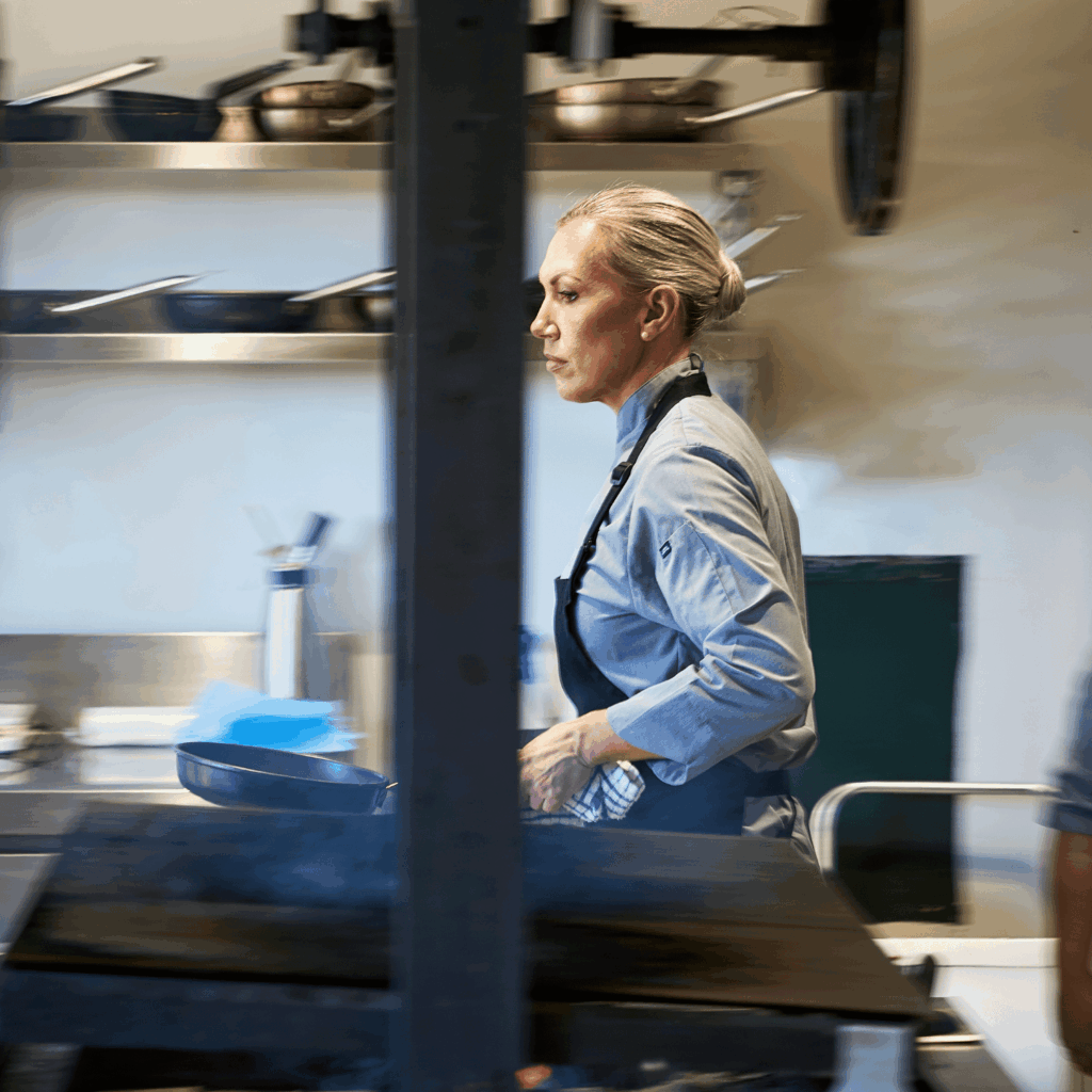 Executive Chef Michelle Theron at Geuwels