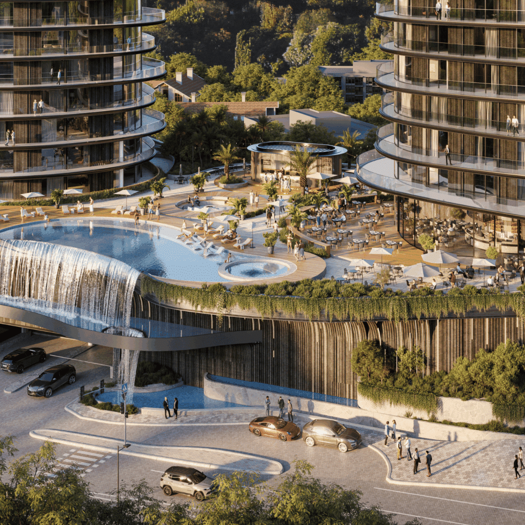 Olympus Sandton exterior concept