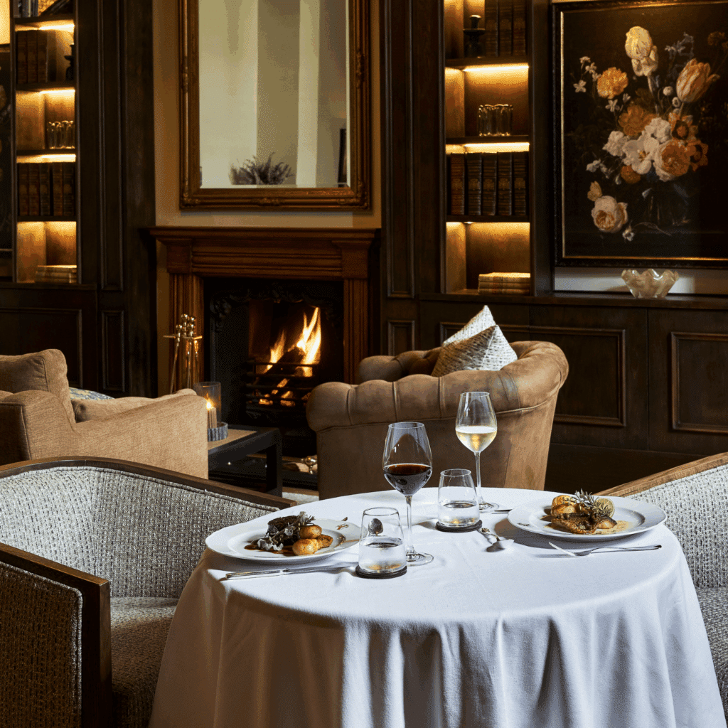 Wine pairing at Geuwels at Vergenoegd Low Wine Estate