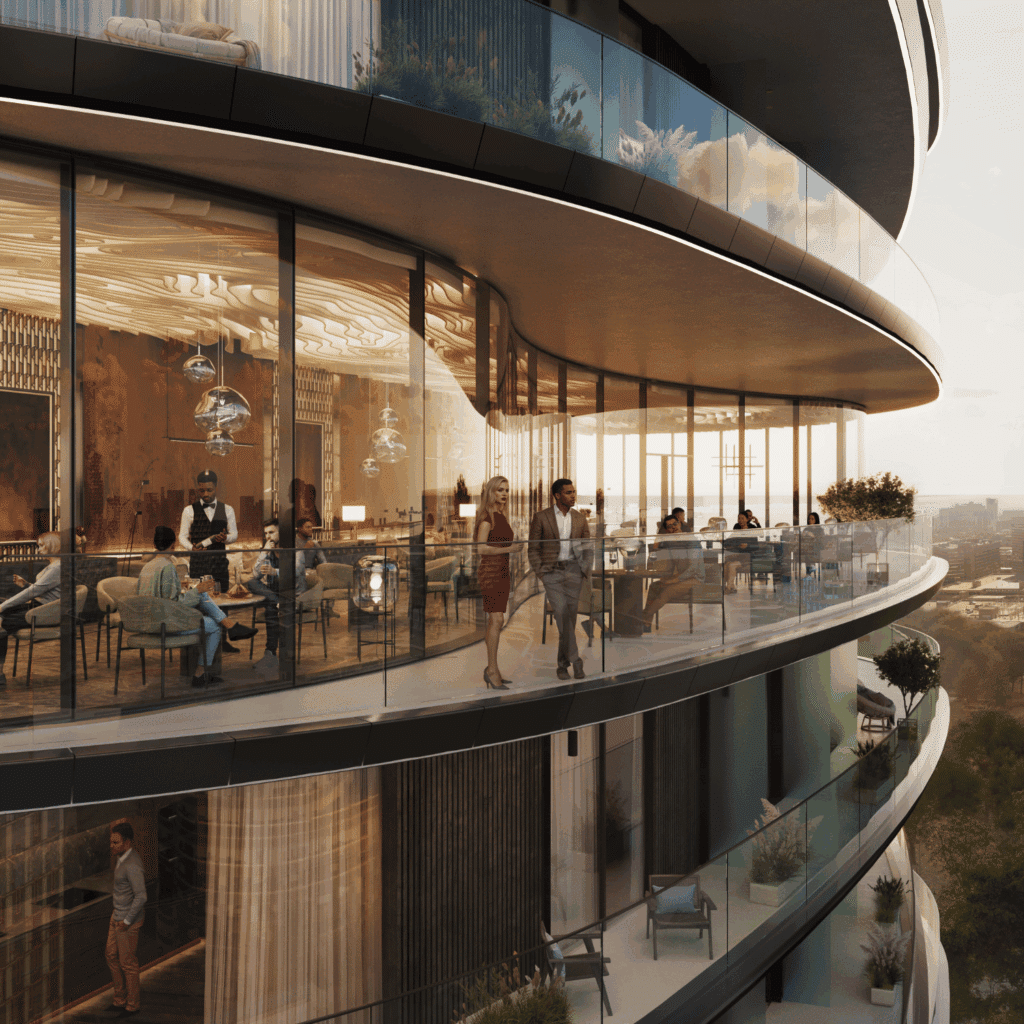 Olympus Sandton Marble Hospitality concept