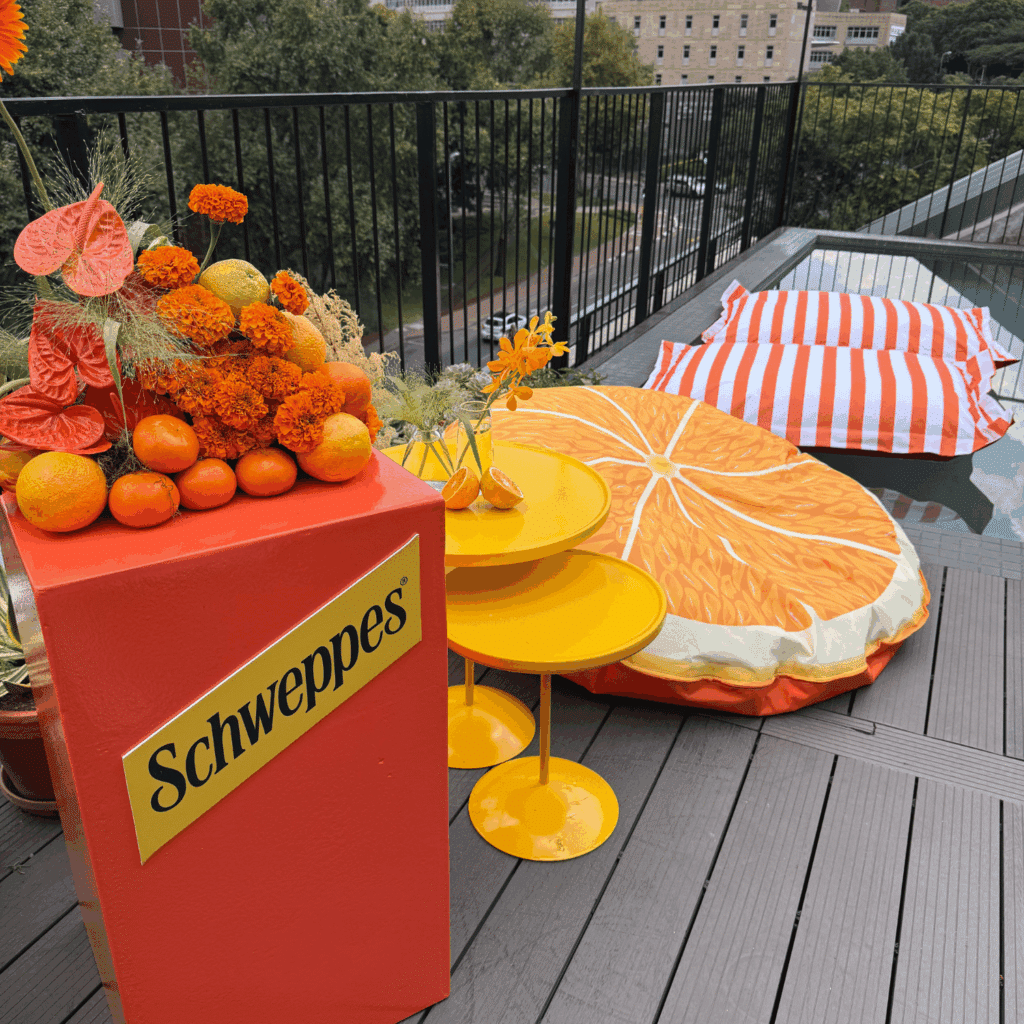 Schweppes Tangerine Launch Party at Artistry
