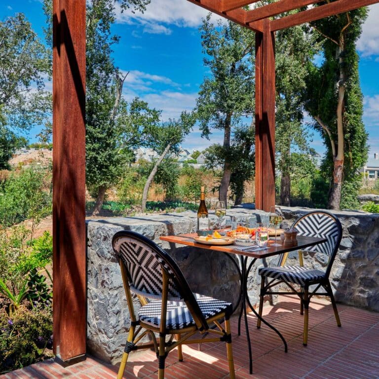 Blaauwklippen Room Terrace