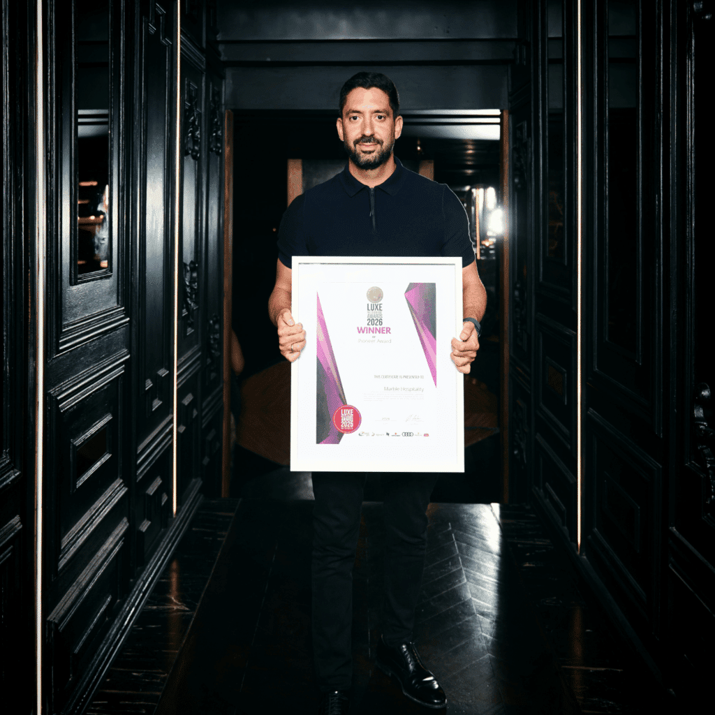 Marble Hospitality Pioneer Award