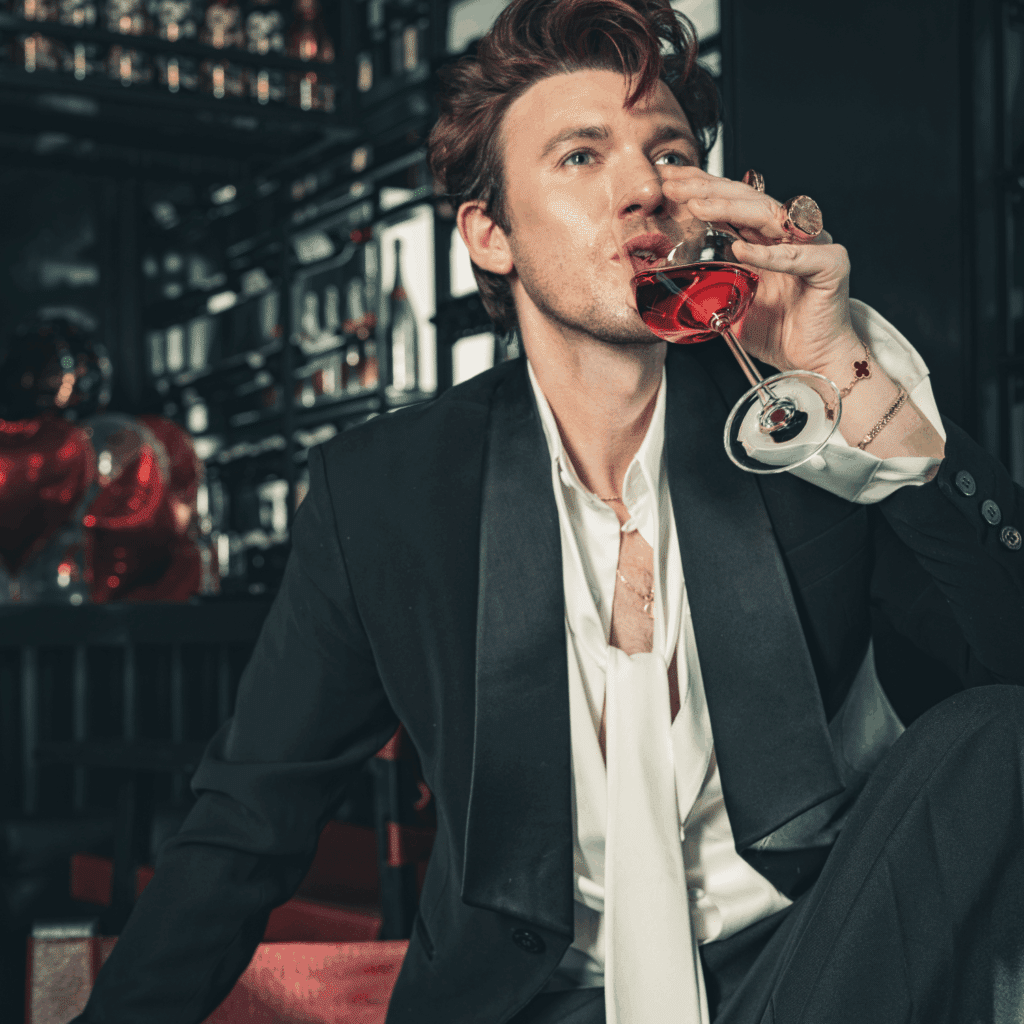 Wine Couture Blush at Dusk