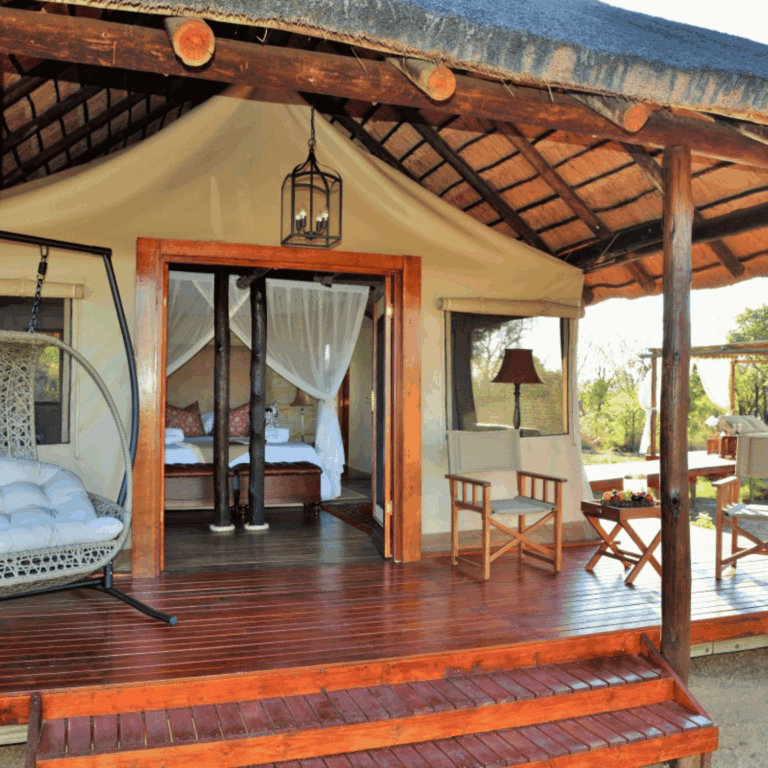 Safari Plains Tent and Deck