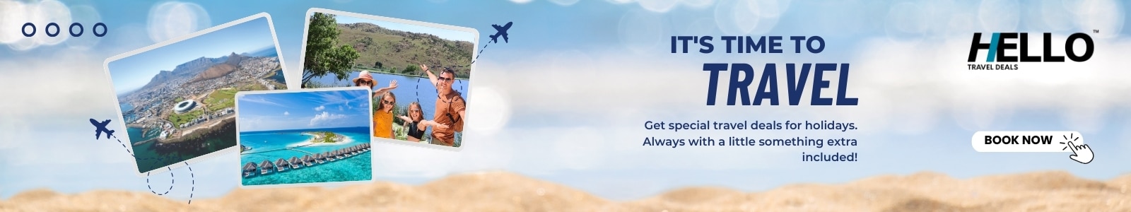 Hello Travel Deals Banner