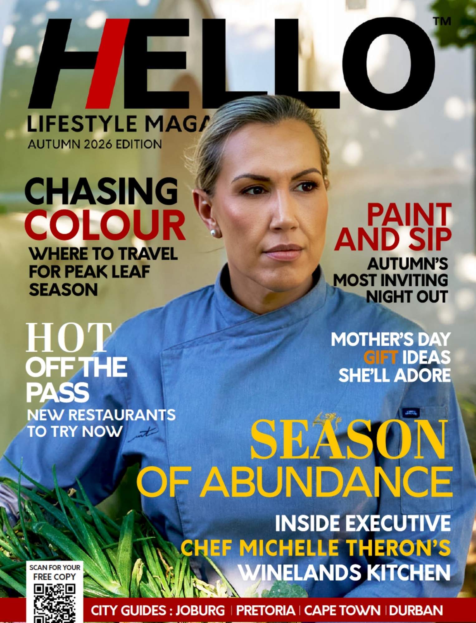 Hello Lifestyle Magazine Cover Autumn 2026