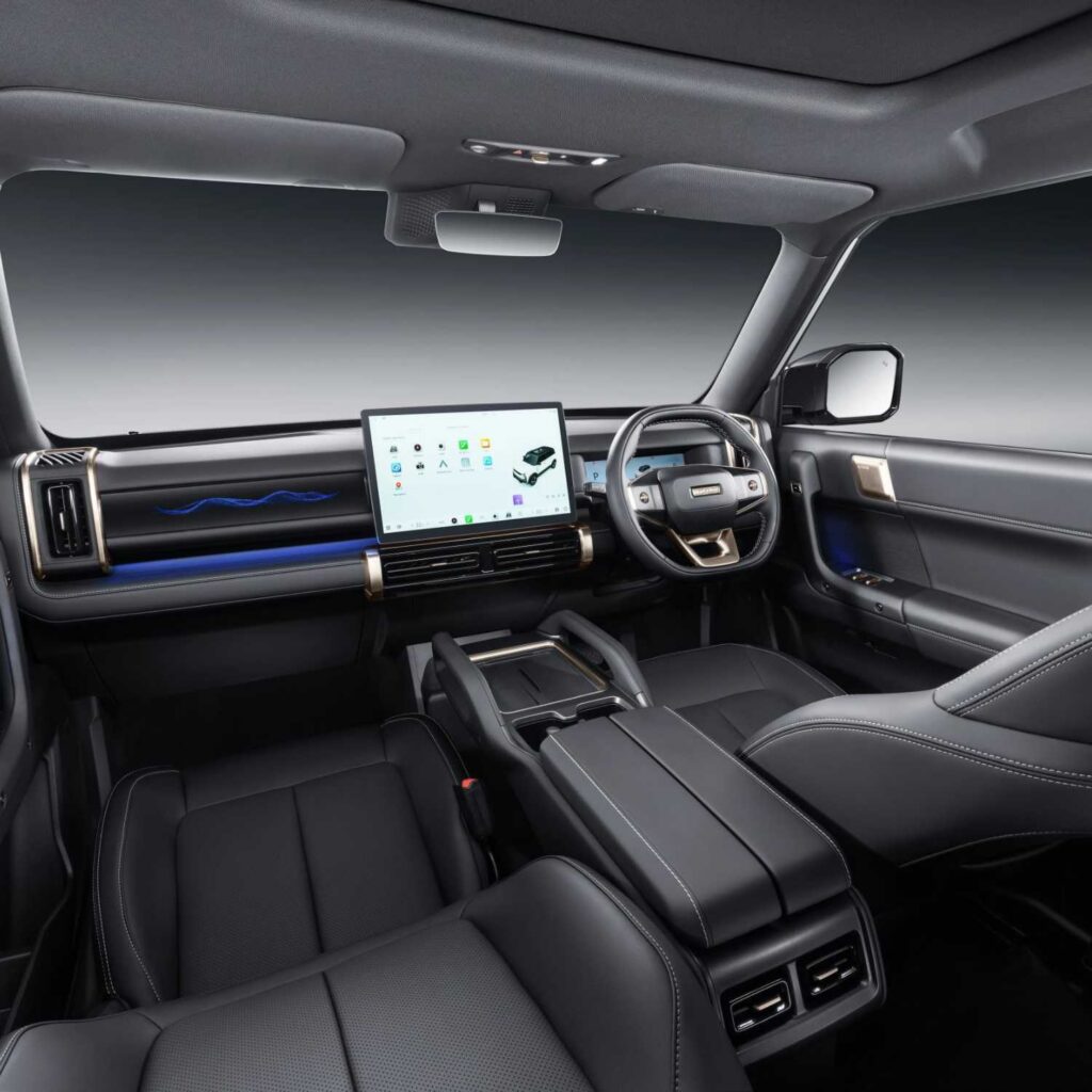 iCAR 03T Electric SUV Exterior Cabin