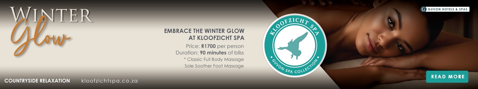 Kloofzight Spa Banner May 2026