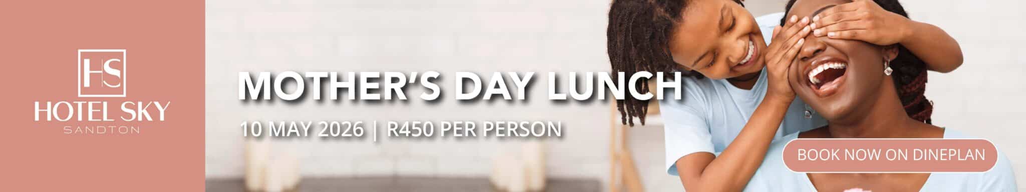 Hotel Sky Mother's Day banner 2026