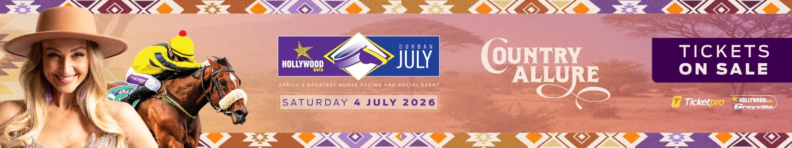 Durban July 2026 Banner - May 2026