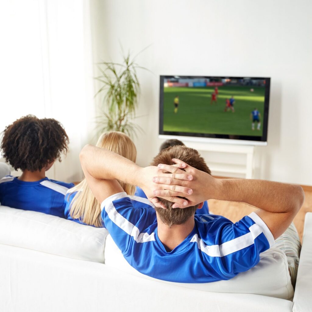 Fans watching FIFA World Cup 2026 at Home