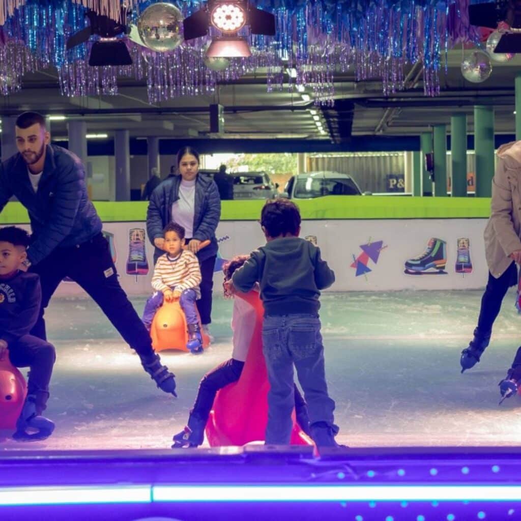 Ice Skating at Cape Gate