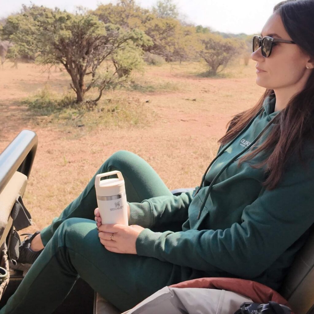Girl on a Game Drive - Safari Plains