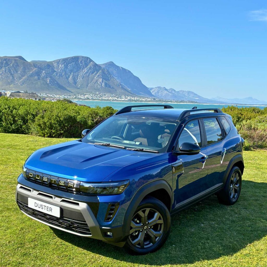 Blue Renault Duster