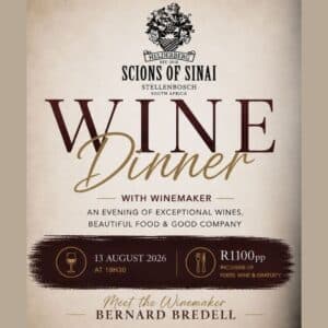Scions Of Sinai Wine Dinner