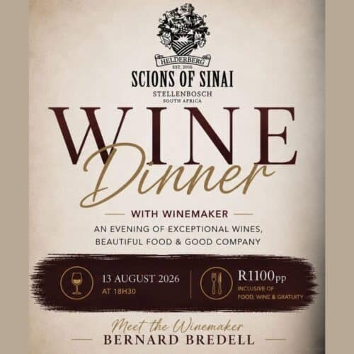 Scions Of Sinai Wine Dinner
