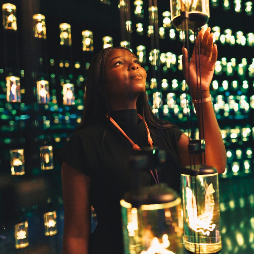 Elizabeth Wambui at Museum of The Future in Dubai