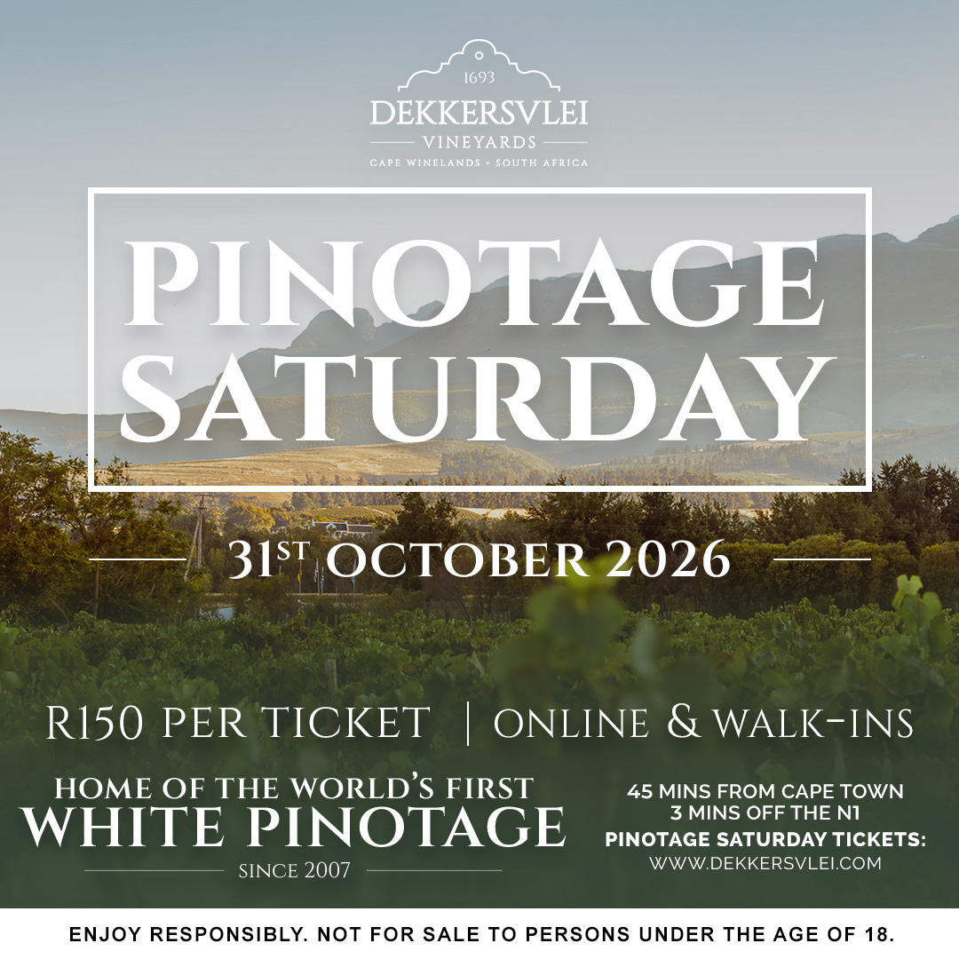 Pinotage Satursday