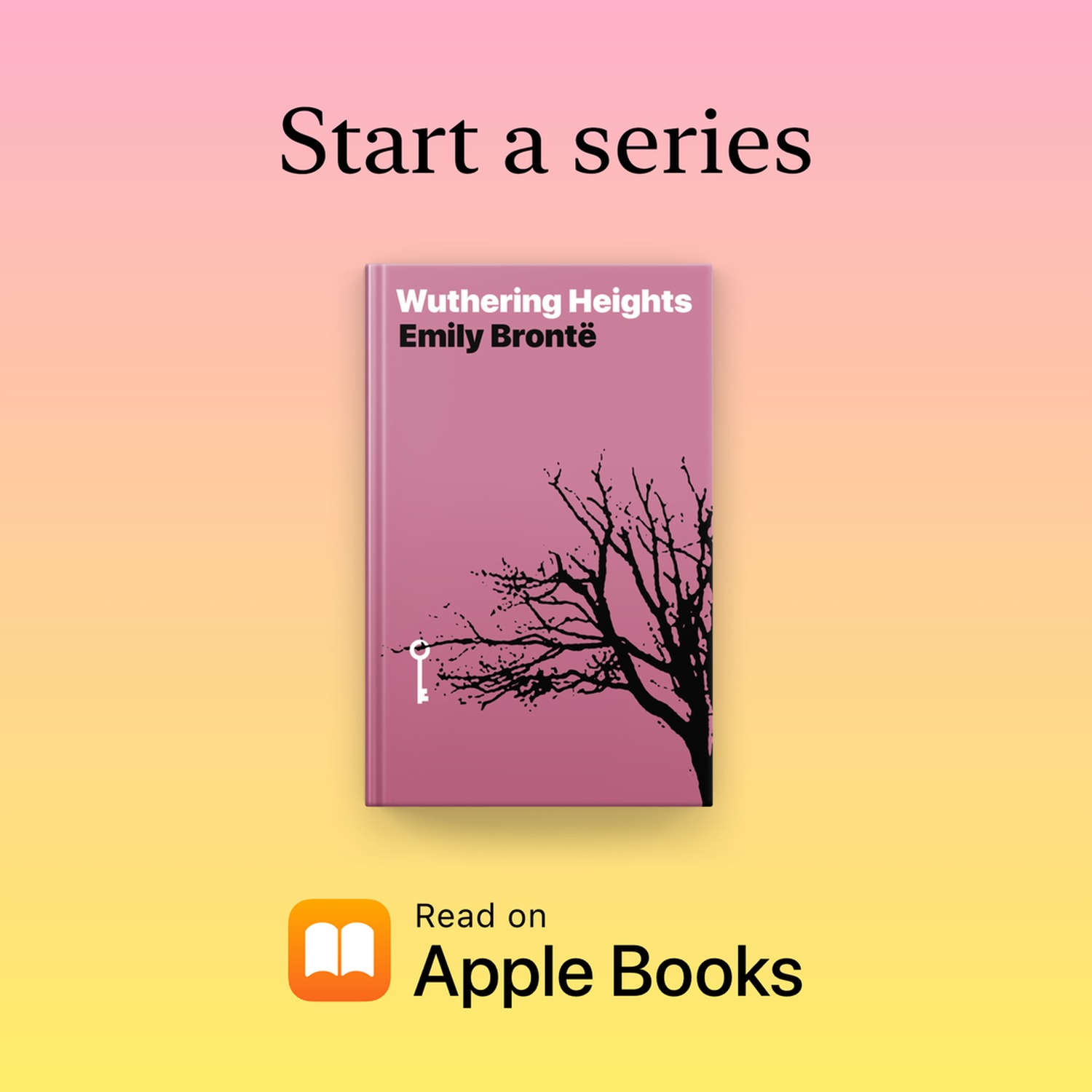 Apple Books Start a series artwork