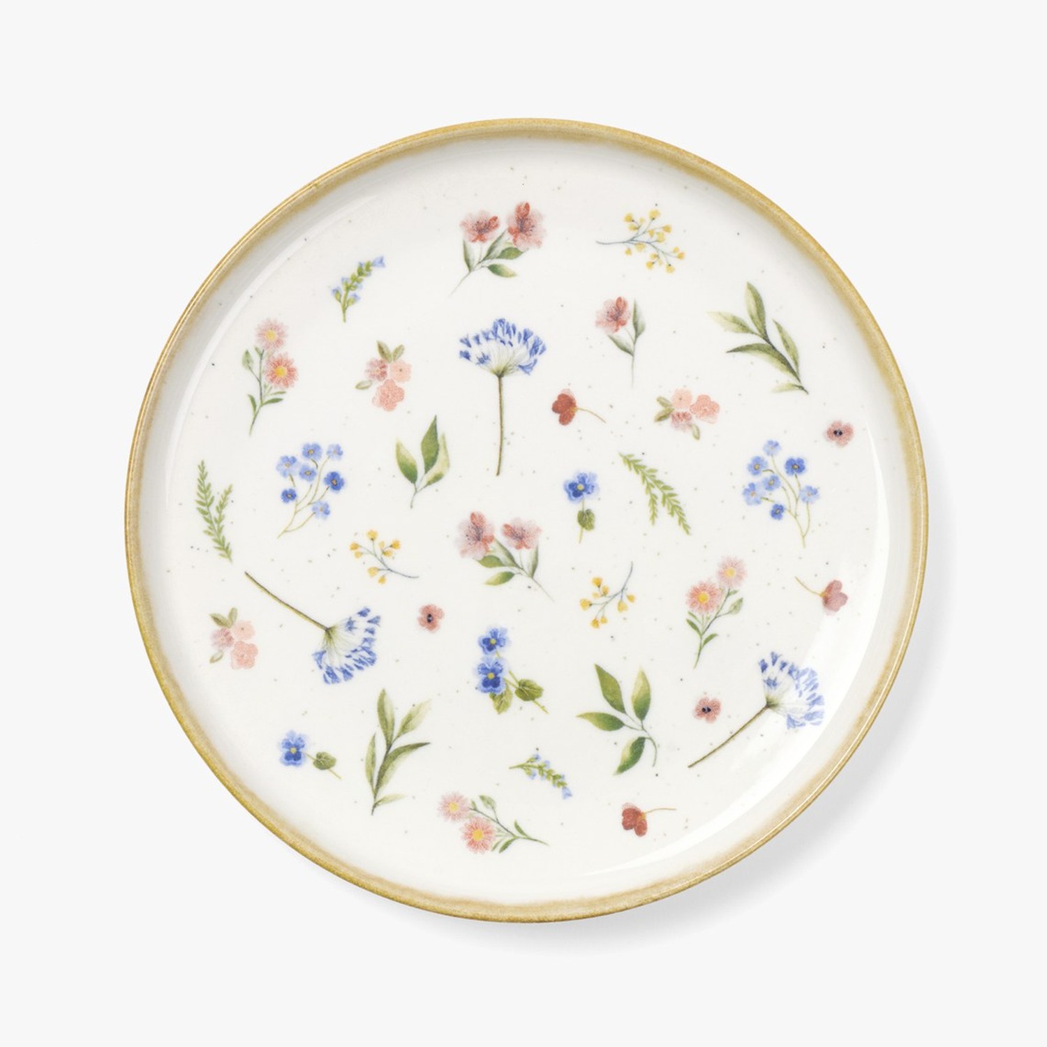 Woolworths Soft Bloom dinner plate with floral decoration